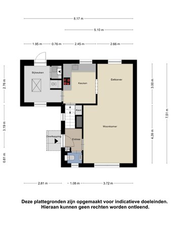 Floorplan - Ridder van Cuijkstraat 44, 5282 NN Boxtel